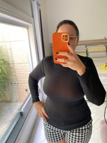 Blusa de Inverno com Veludo Interno photo review
