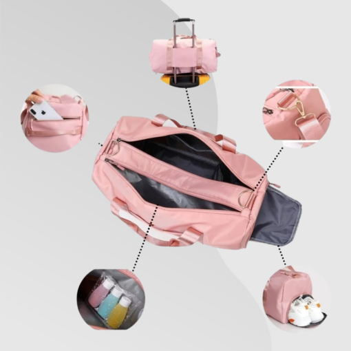 Bolsa / Mala Multifuncional para Viagem ou prática de Esporte