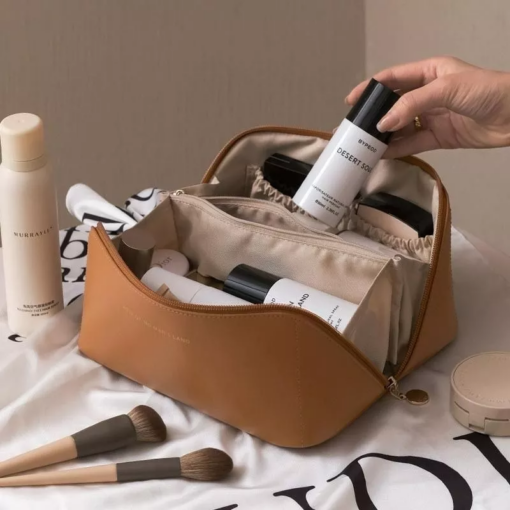 Necessaire / Estojo Organizador de Maquiagem e Higiene Pessoal Impermeável