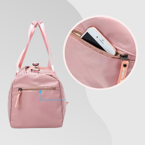 Bolsa / Mala Pink para Viagem ou Academia – Fitness
