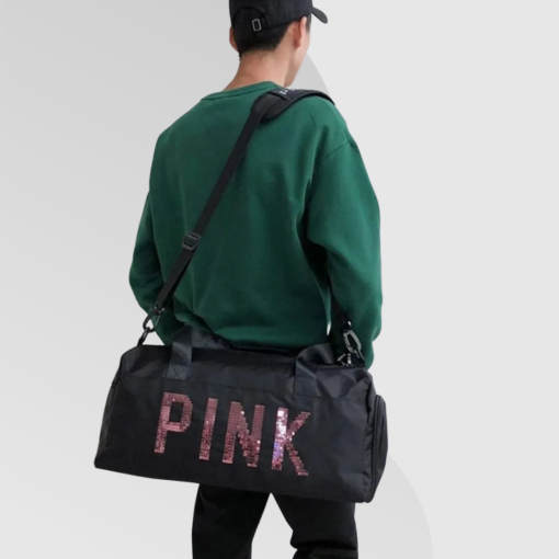 Bolsa / Mala Pink para Viagem ou Academia – Fitness
