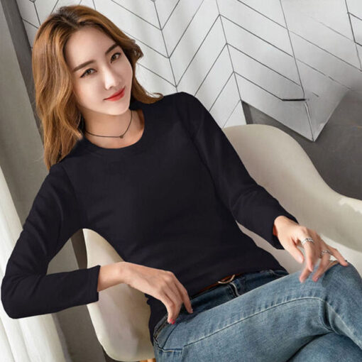 Blusa de Inverno com Veludo Interno